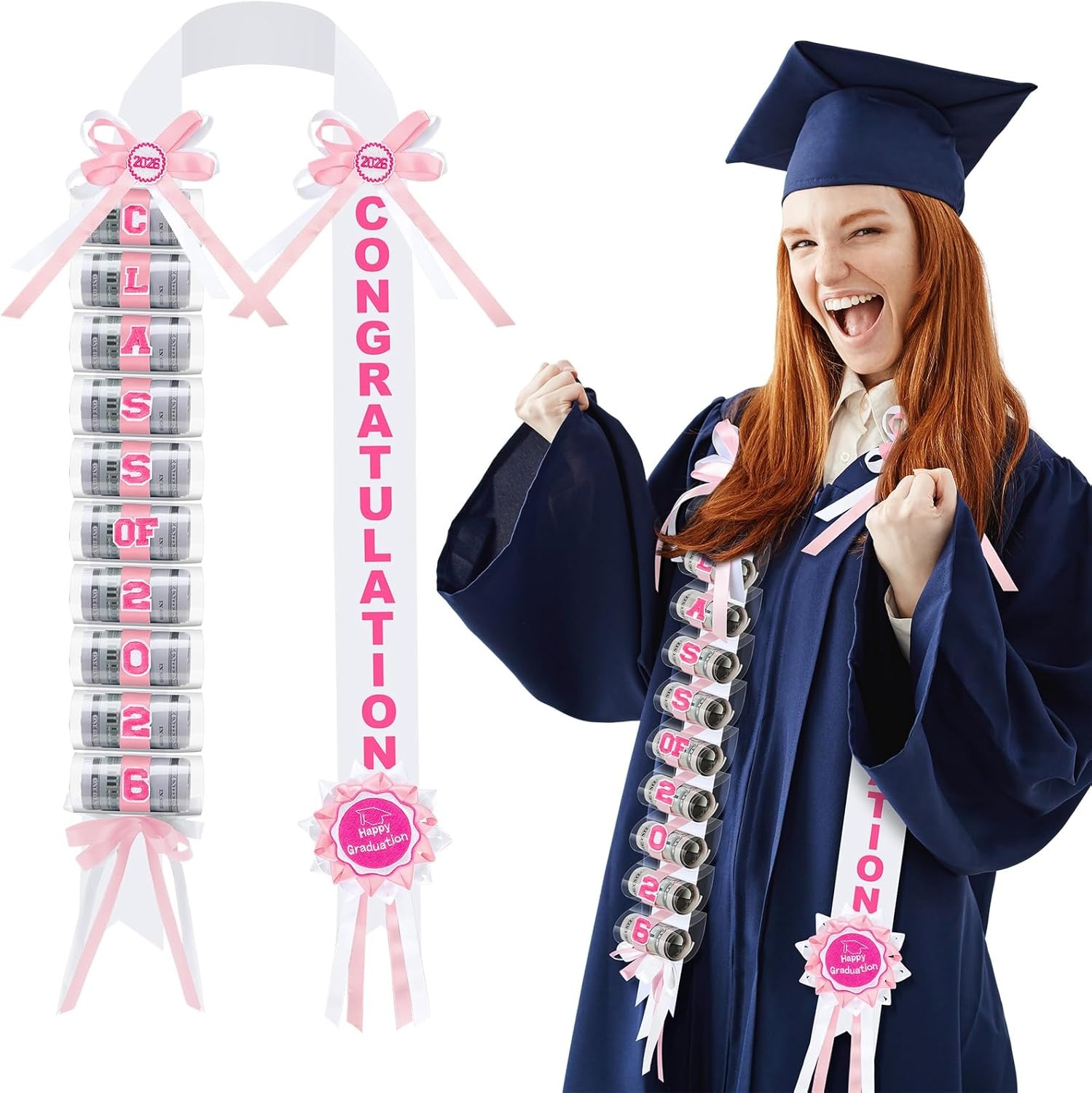 Money Lei Graduation Sash – The Ultimate Class of 2026 Cash Gift