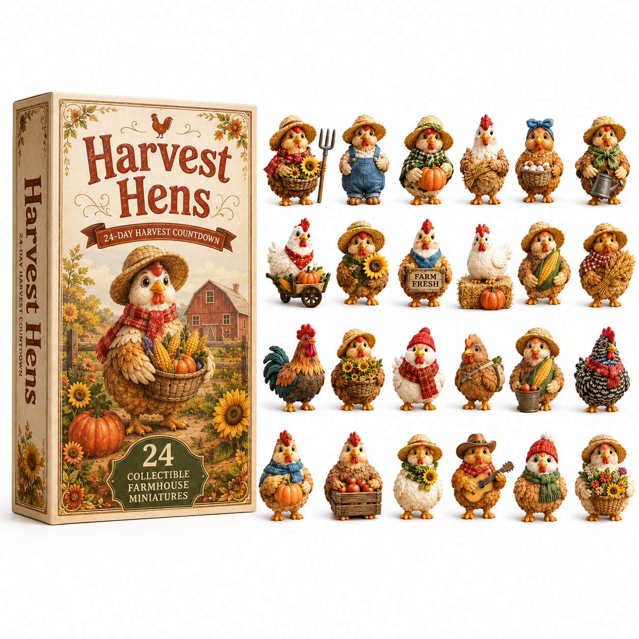 🐔 Harvest Hens Advent Calendar