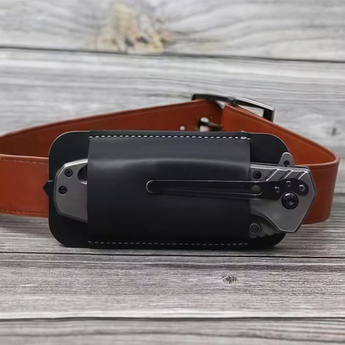 Leather Pocket Belt Knife Case