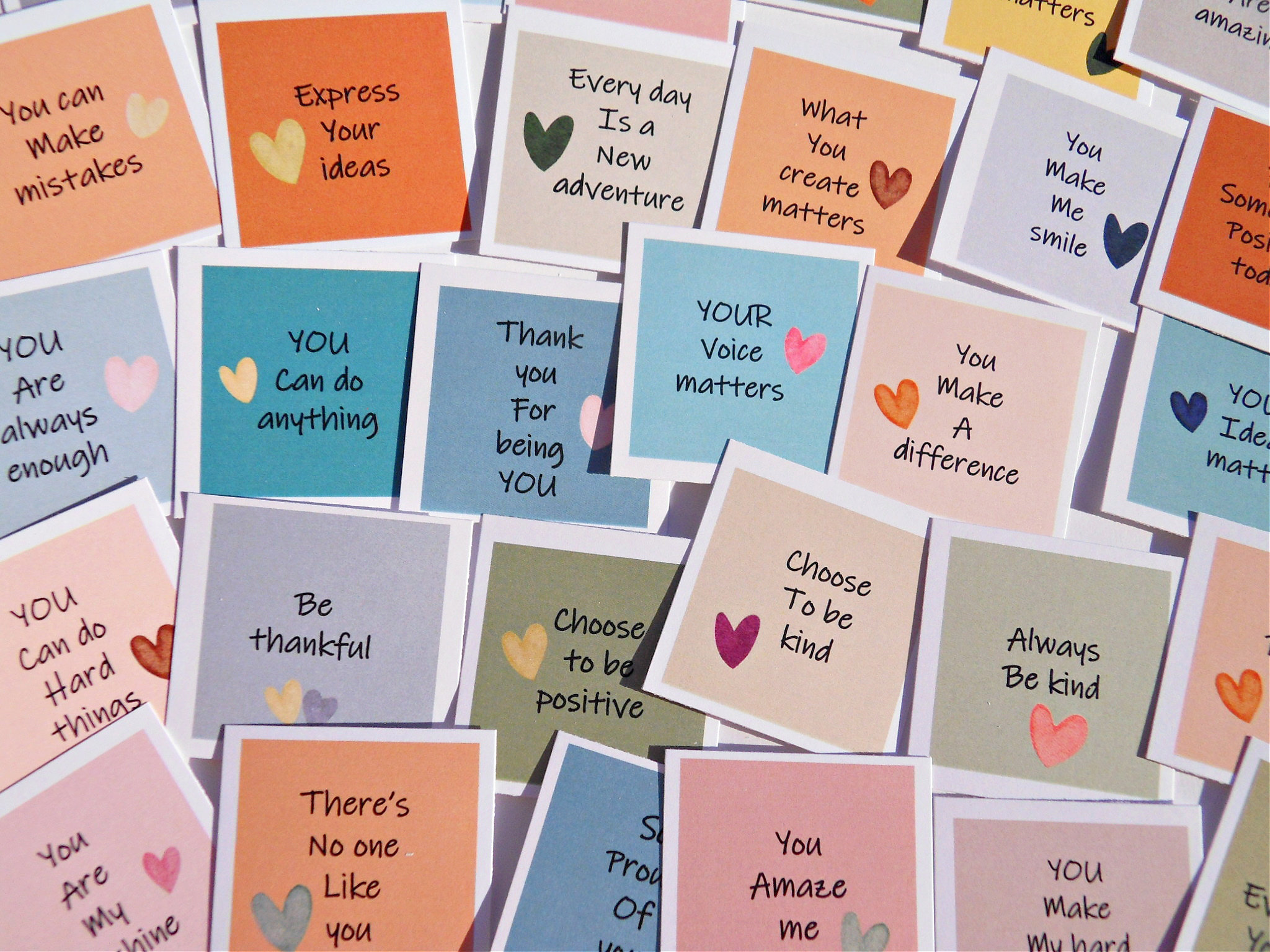 Mini Encouragement Cards