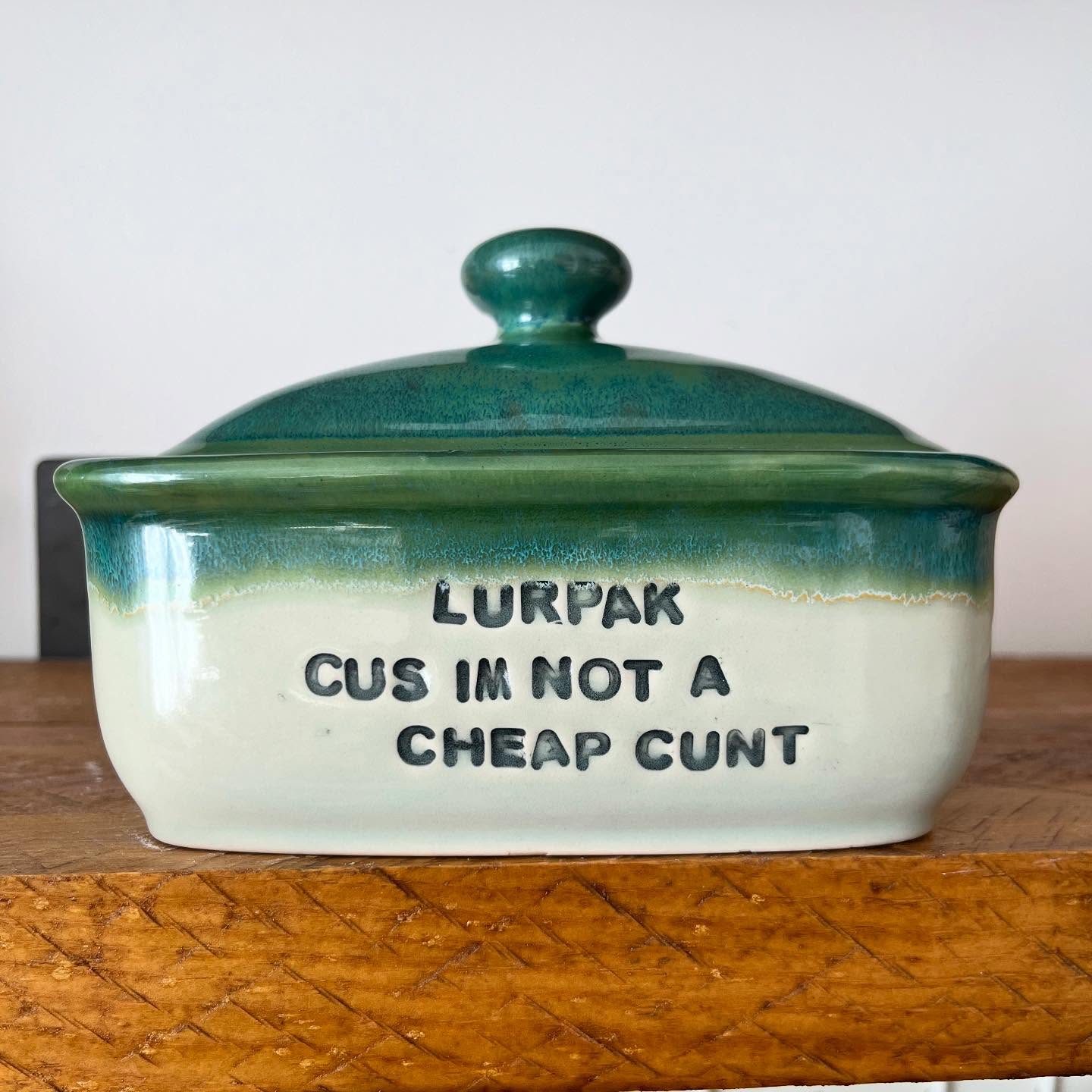Special Edition Funny Butter Dish