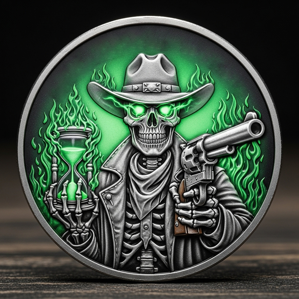 "Memento Mori" limited edition commemorative coins