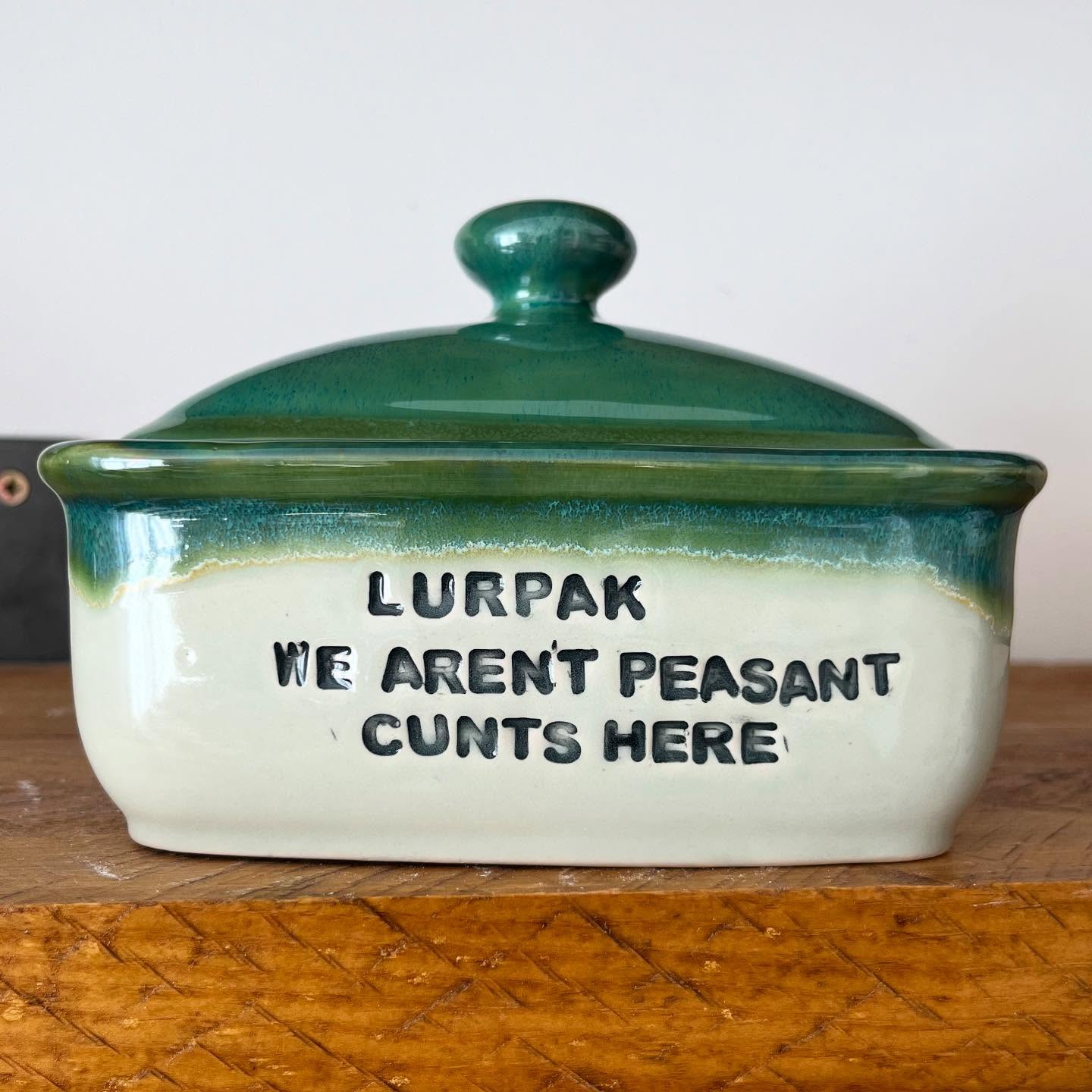 Special Edition Funny Butter Dish