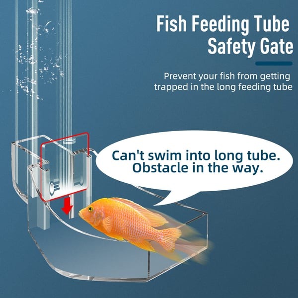 Fish Tank Feeding Tube