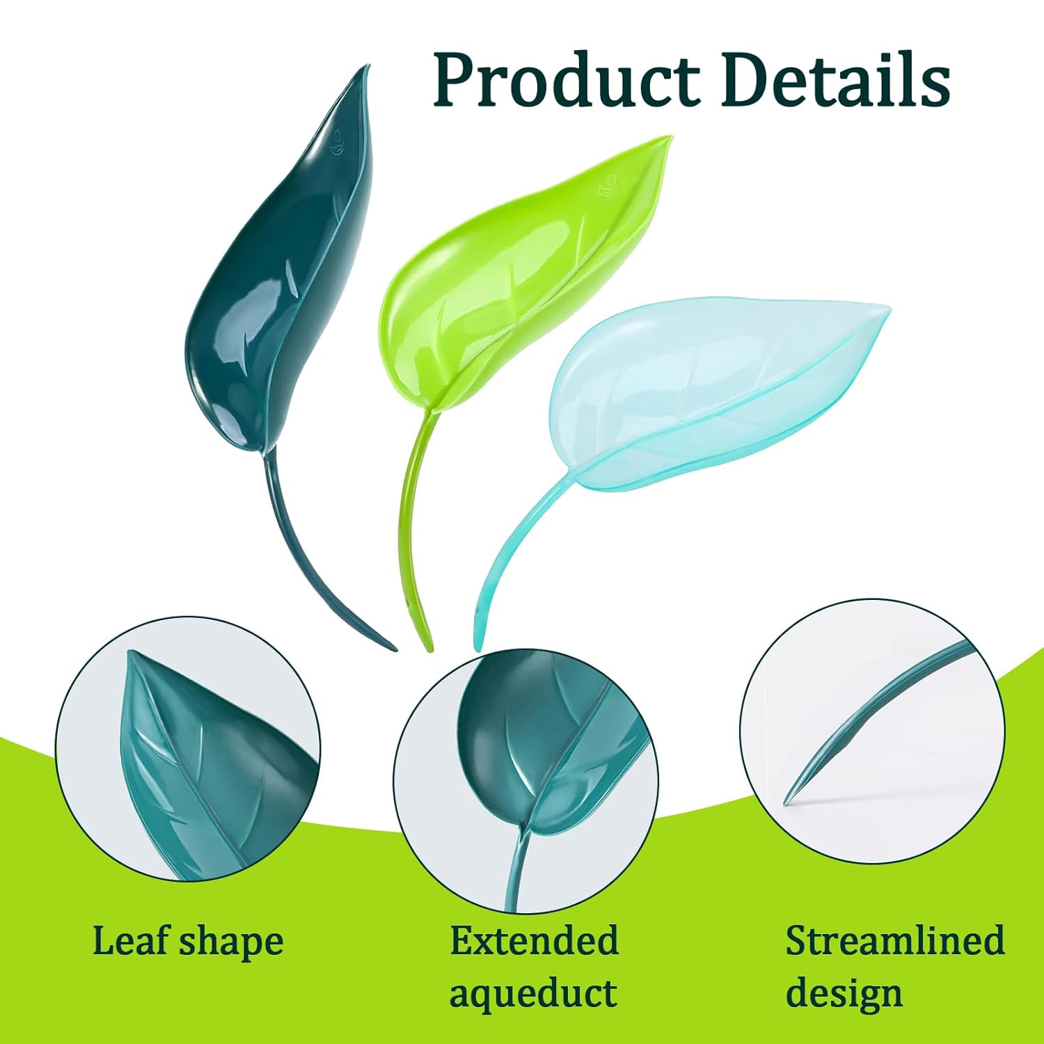 🍃 Leaf Plant Watering Funnel