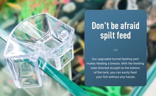 Fish Tank Feeding Tube