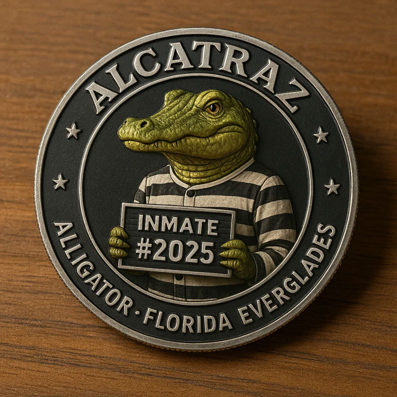 Alligator Alcatraz Coin