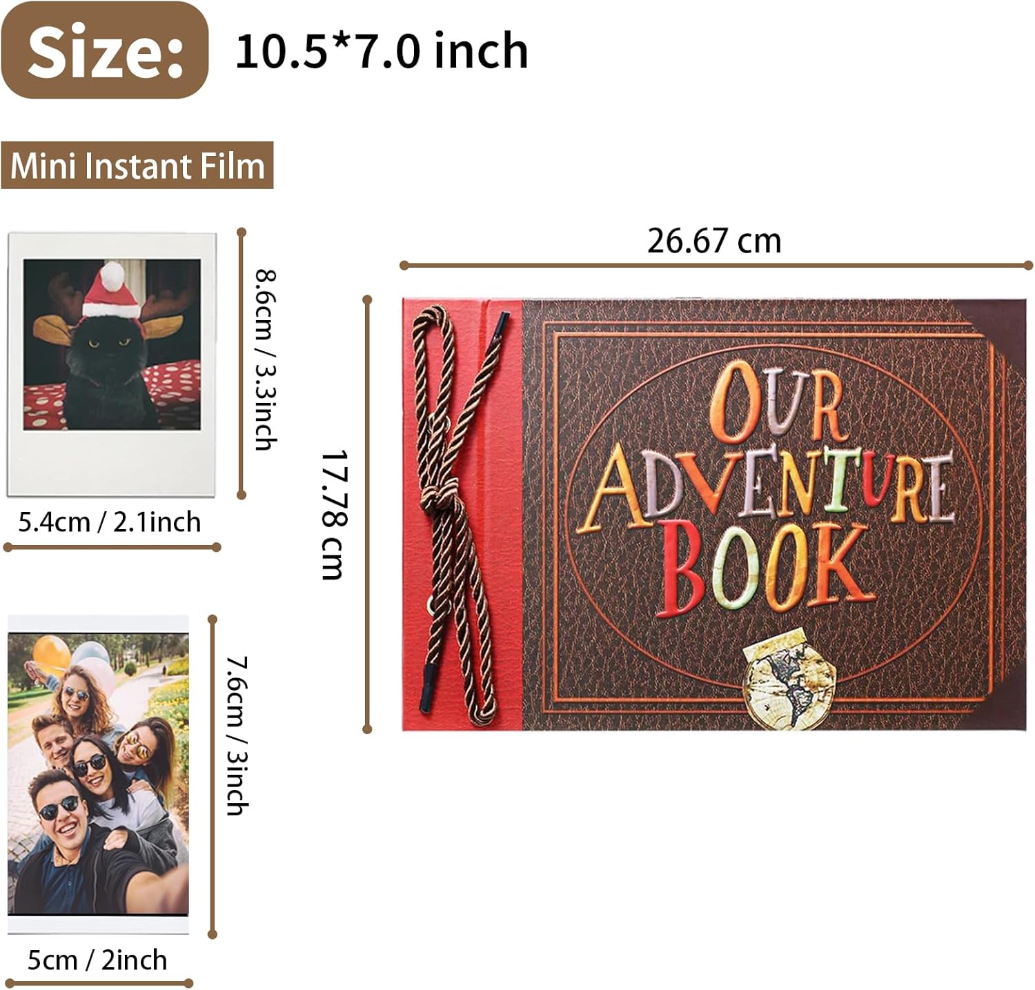 ❤️📚 Our Adventure Book Scrapbook 📸