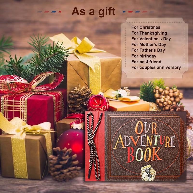 ❤️📚 Our Adventure Book Scrapbook 📸