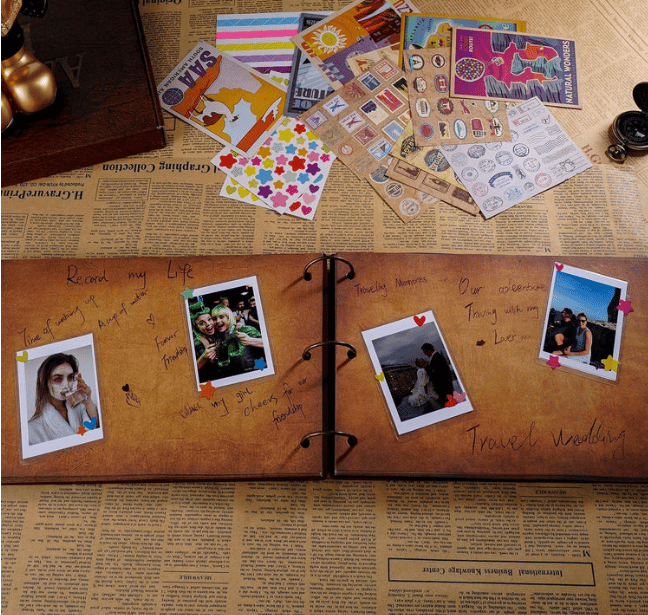 ❤️📚 Our Adventure Book Scrapbook 📸