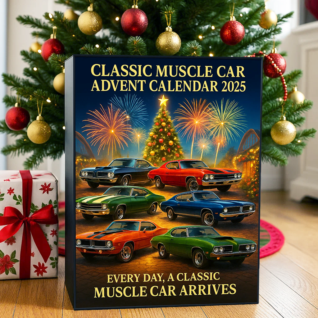 Classic Muscle Cars Advent Calendar 2025