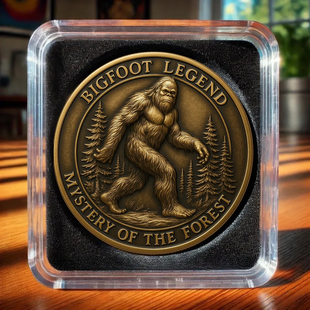 🦶Bigfoot Legend Mystery Of The Forest Commemorative Coin