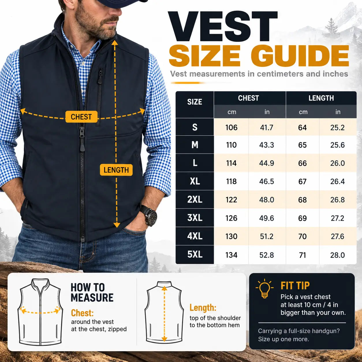 Premium Concealed Carry Vest