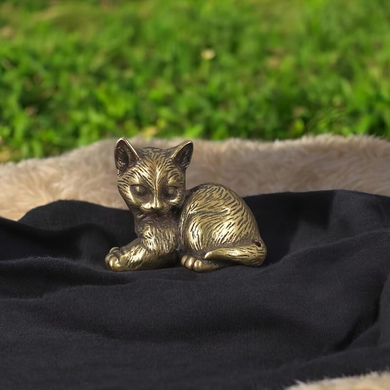 🐈Brass Kitten Figurines