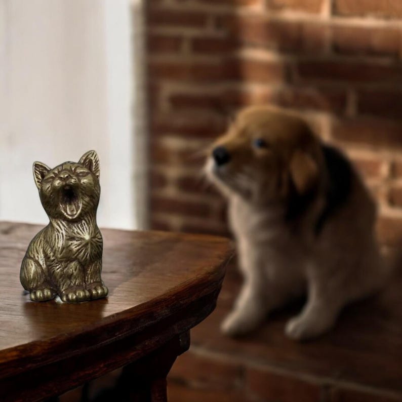 🐈Brass Kitten Figurines