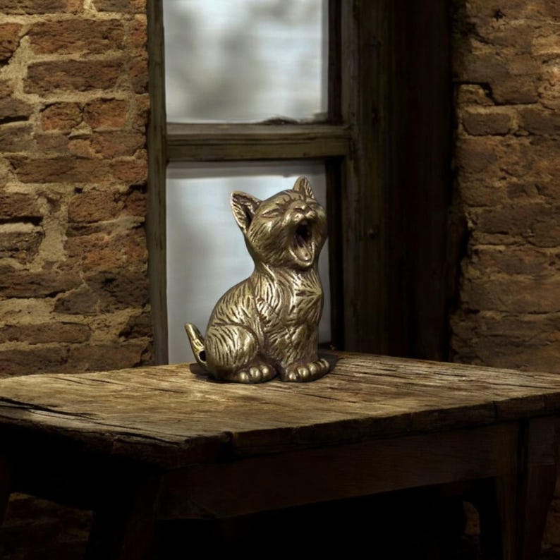 🐈Brass Kitten Figurines