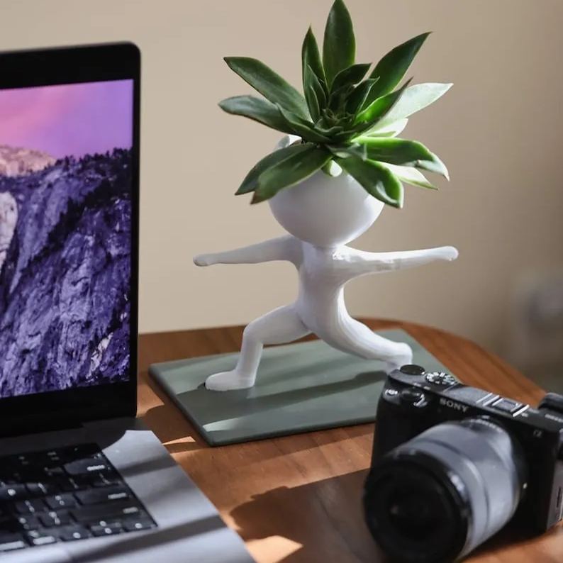 Sports Succulent Planter🏋️‍♂️