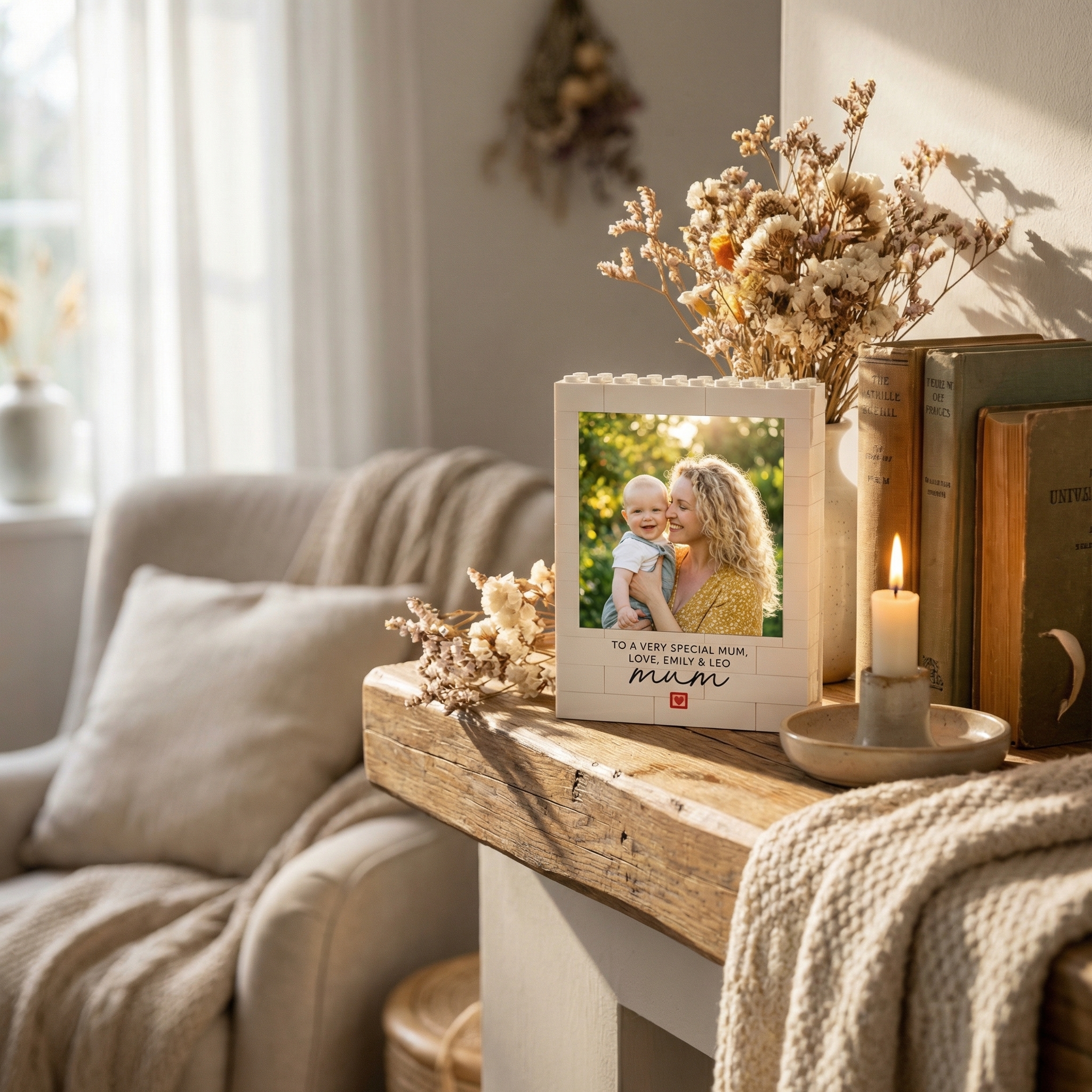 Custom Photo Brick for Mom 💖 | Personalized Mother’s Day Gift That Lasts Forever