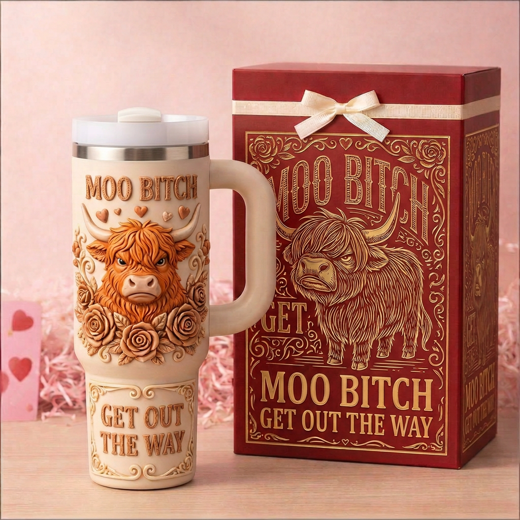 MOO B*TCH – Get Out The Way Tumbler