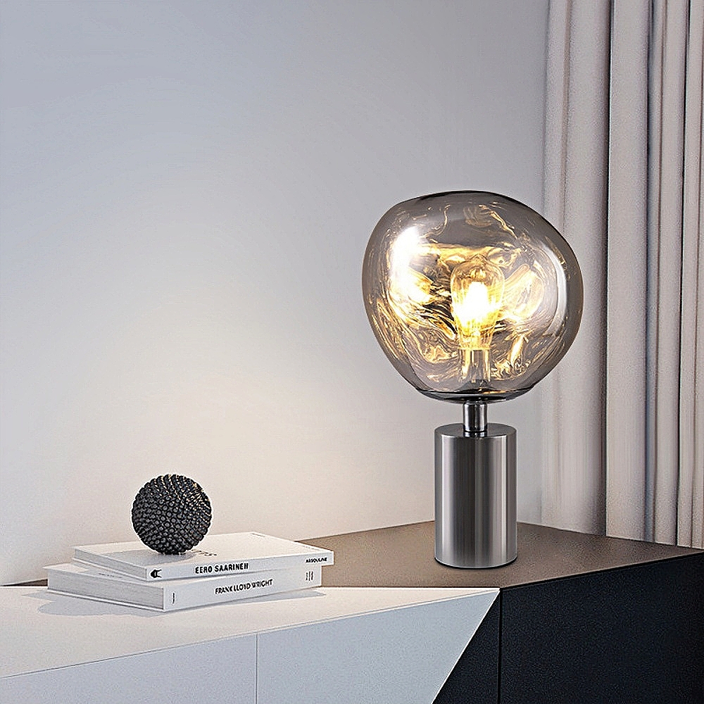 Nordic Lava Table Lamp Creative Personality Irregular Shaped Bedside Lamp