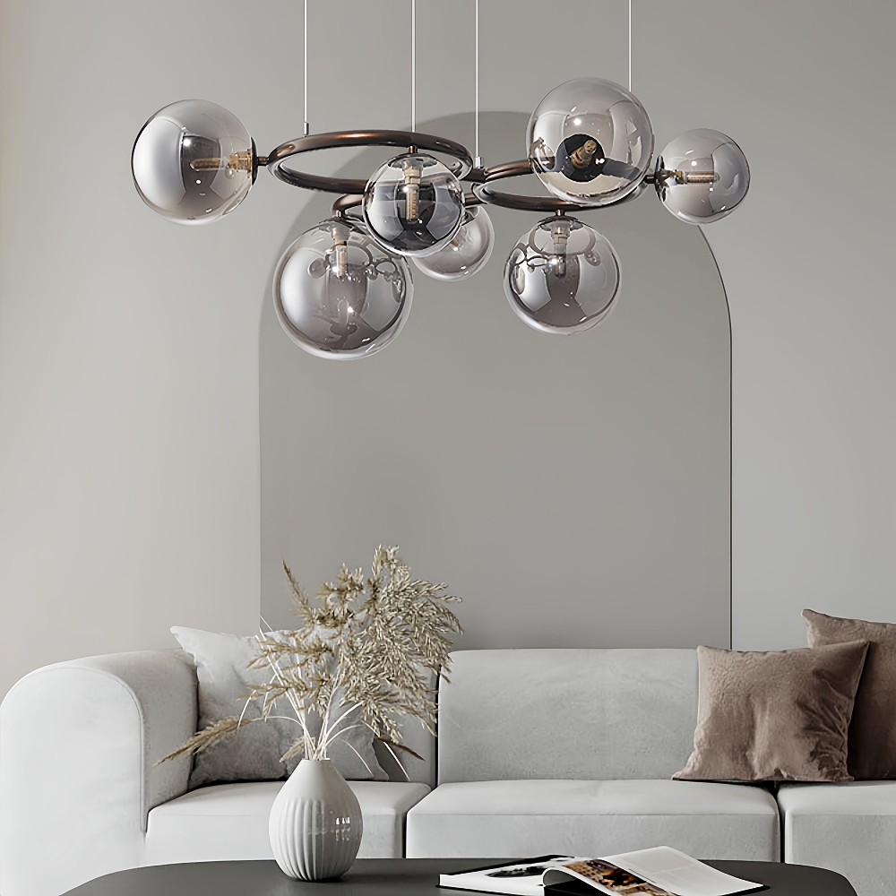Nordic Style Minimalist Creative Atmospheric Art Living Room Magic Bean Shaped Pendant Light