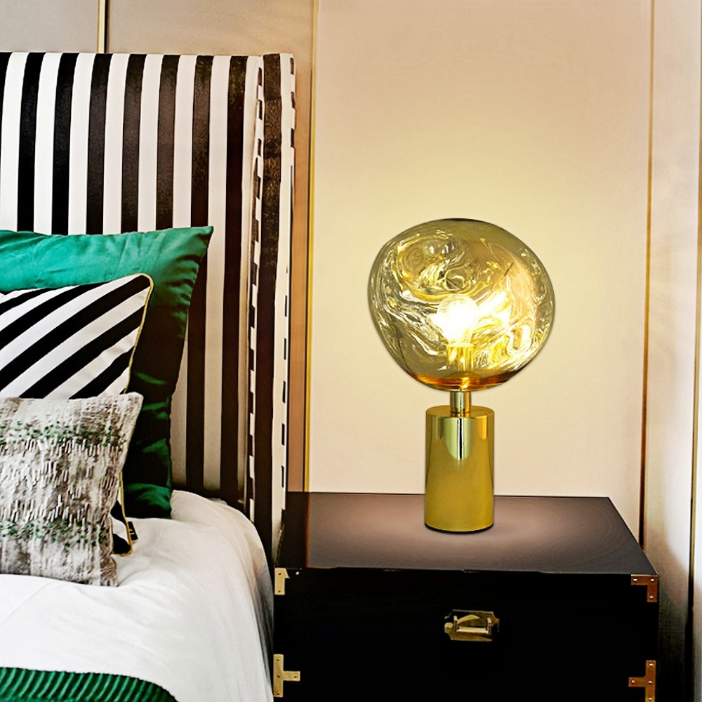 Nordic Lava Table Lamp Creative Personality Irregular Shaped Bedside Lamp