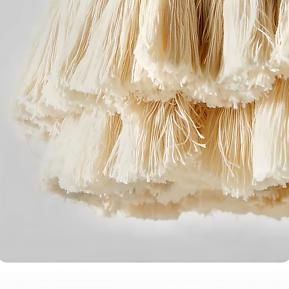  Bohemian Retro Hemp Rope Tassel Pendant Light Creative Bedroom Master Light