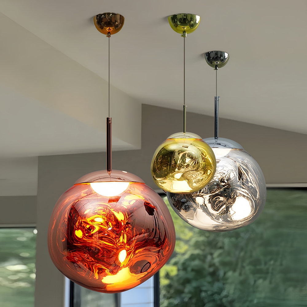 Nordic Lava Chandelier Commercial Restaurant Bar Duplex Staircase Pendant Lamp