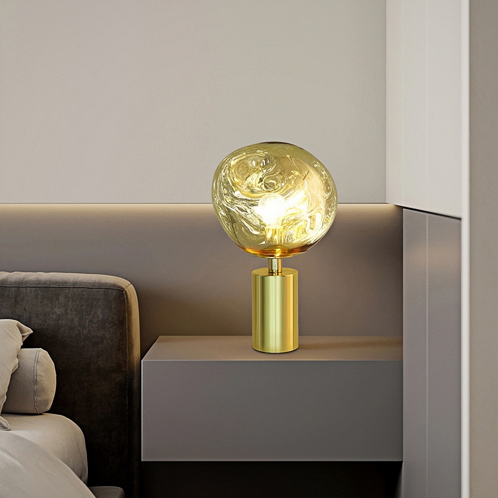 Nordic Lava Table Lamp Creative Personality Irregular Shaped Bedside Lamp