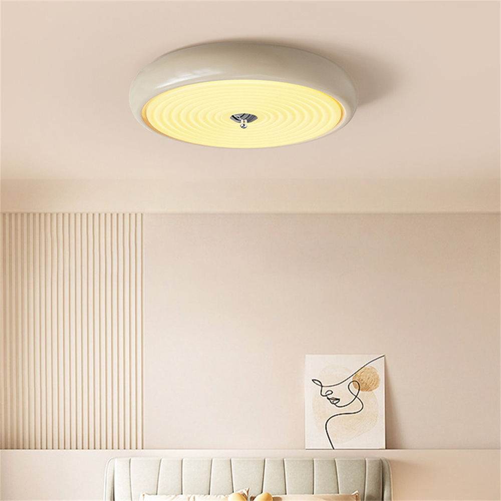 Bauhaus Style Retro Circular Bedroom Ceiling Light