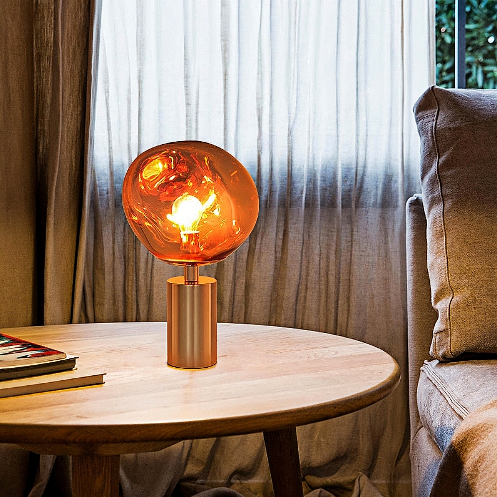 Nordic Lava Table Lamp Creative Personality Irregular Shaped Bedside Lamp