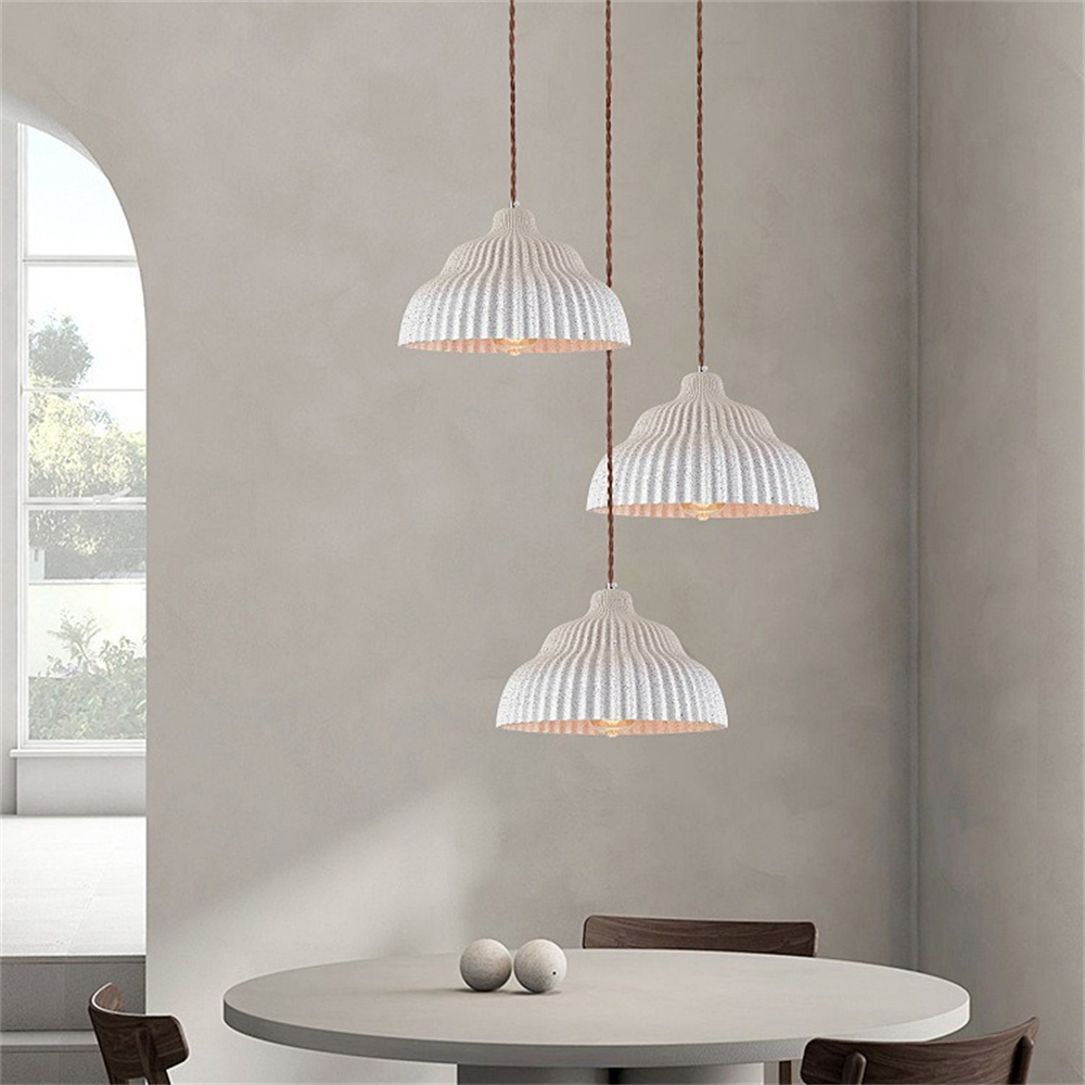 Retro Creative Imitation Cement Texture Resin Pendant Light