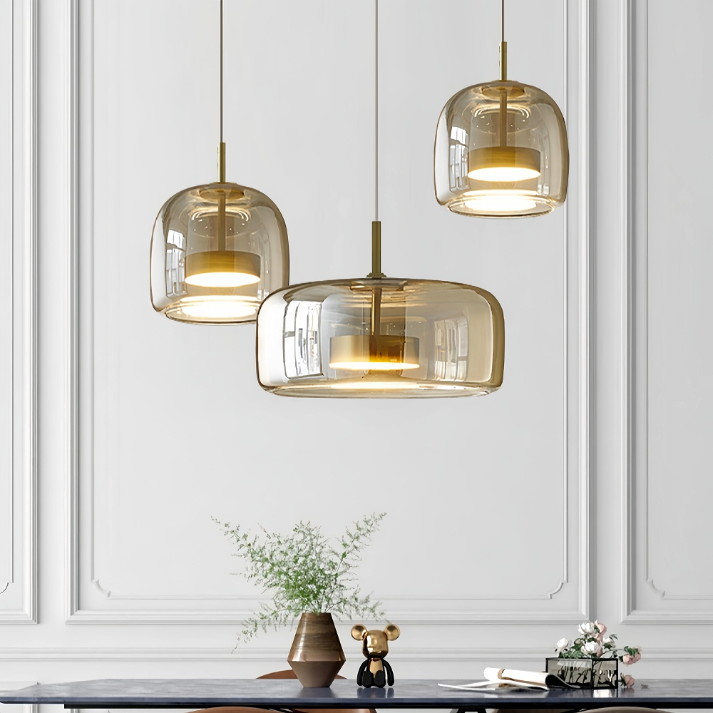 Nordic Modern Creative Art Glass Chandelier For Bedroom Dining Room Bedside Lamp