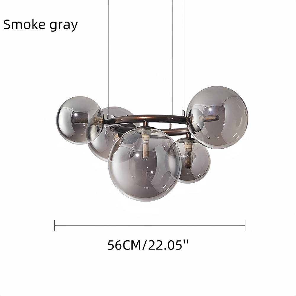 Nordic Style Minimalist Creative Atmospheric Art Living Room Magic Bean Shaped Pendant Light