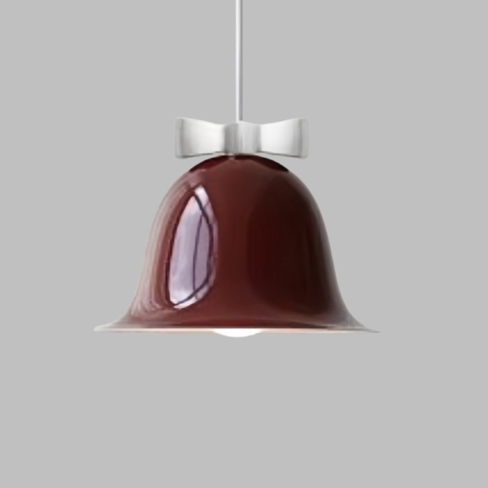 Nordic Creative Restaurant Bell Light Modern Simple Bow Pendant Light