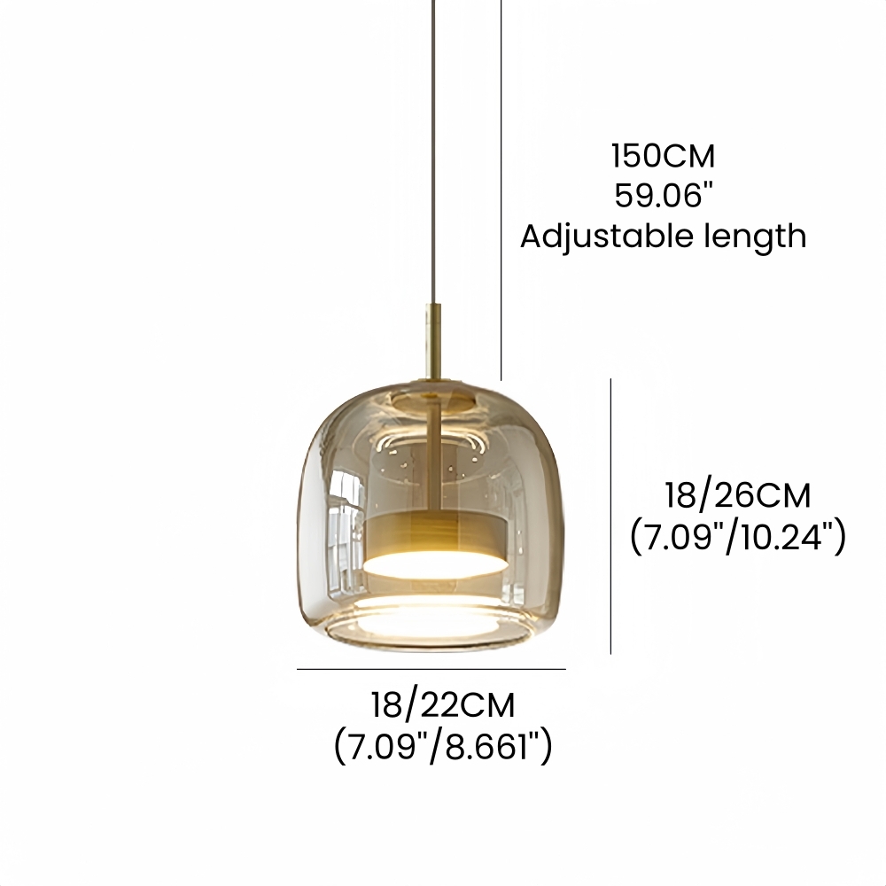 Nordic Modern Creative Art Glass Chandelier For bedroom, dining room, 