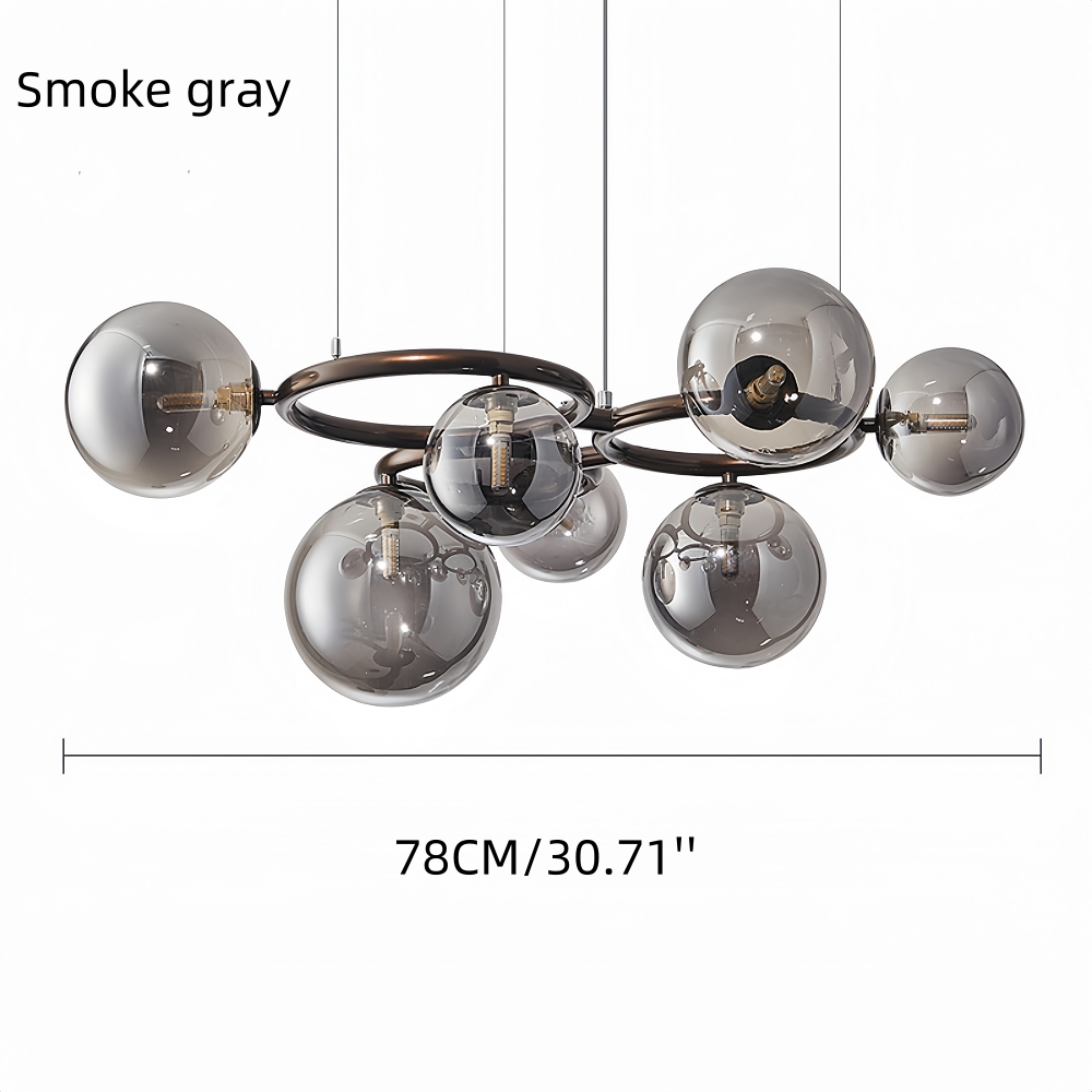 Nordic Style Minimalist Creative Atmospheric Art Living Room Magic Bean Shaped Pendant Light