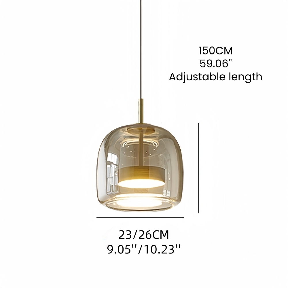 Nordic Modern Creative Art Glass Chandelier For Bedroom Dining Room Bedside Lamp