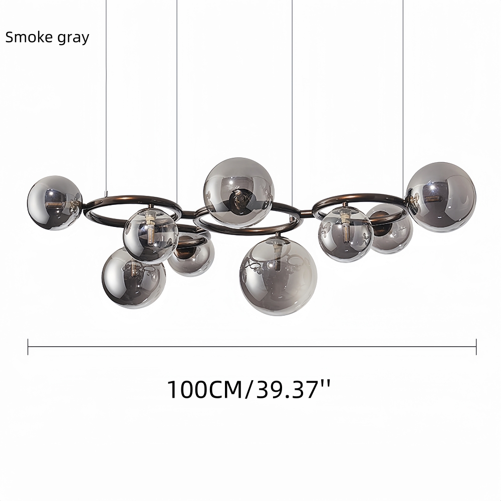 Nordic Style Minimalist Creative Atmospheric Art Living Room Magic Bean Shaped Pendant Light