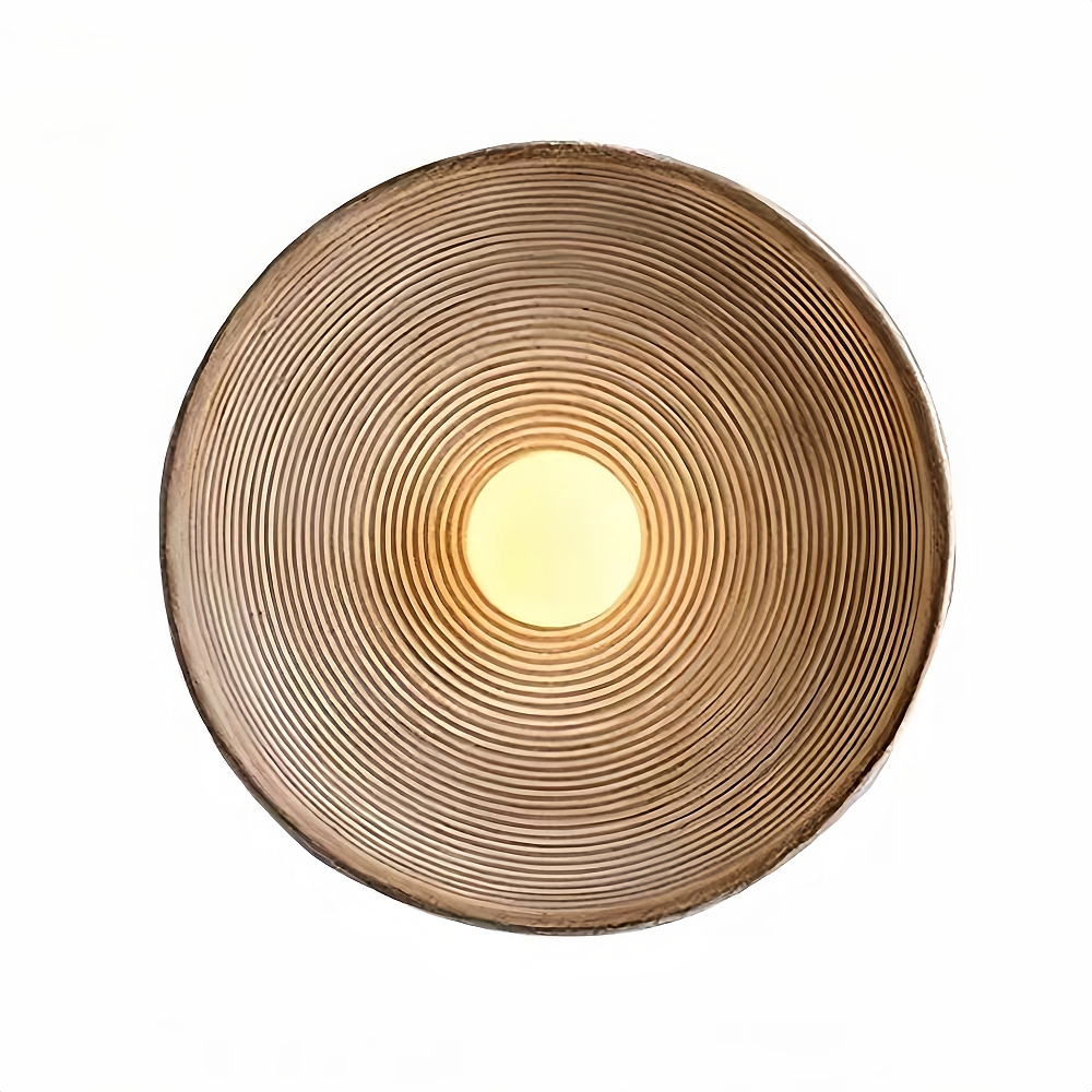 Wabi Sabi Style Retro Entrance Hallway Resin Wall Lamp Bedroom Bedside Lamp