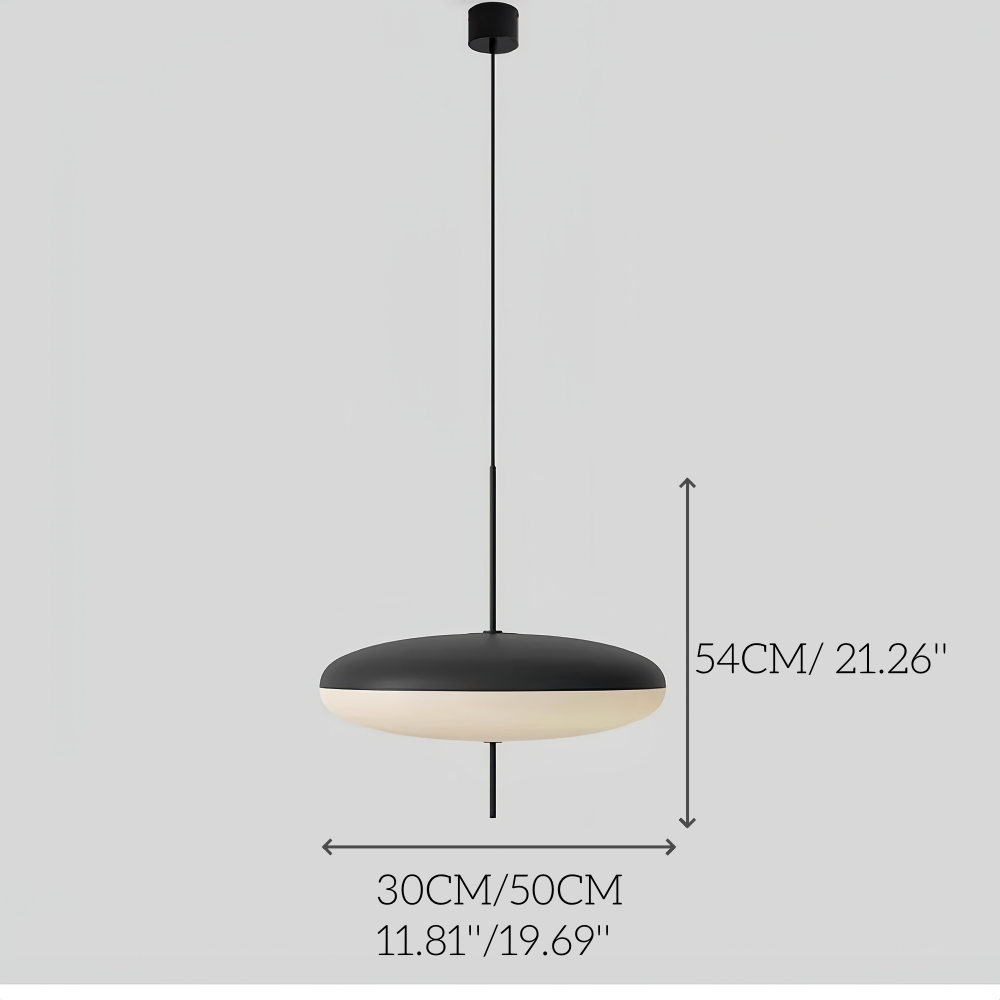 Danish Designer Glass Pendant Light Nordic modern Milk White Chandelier