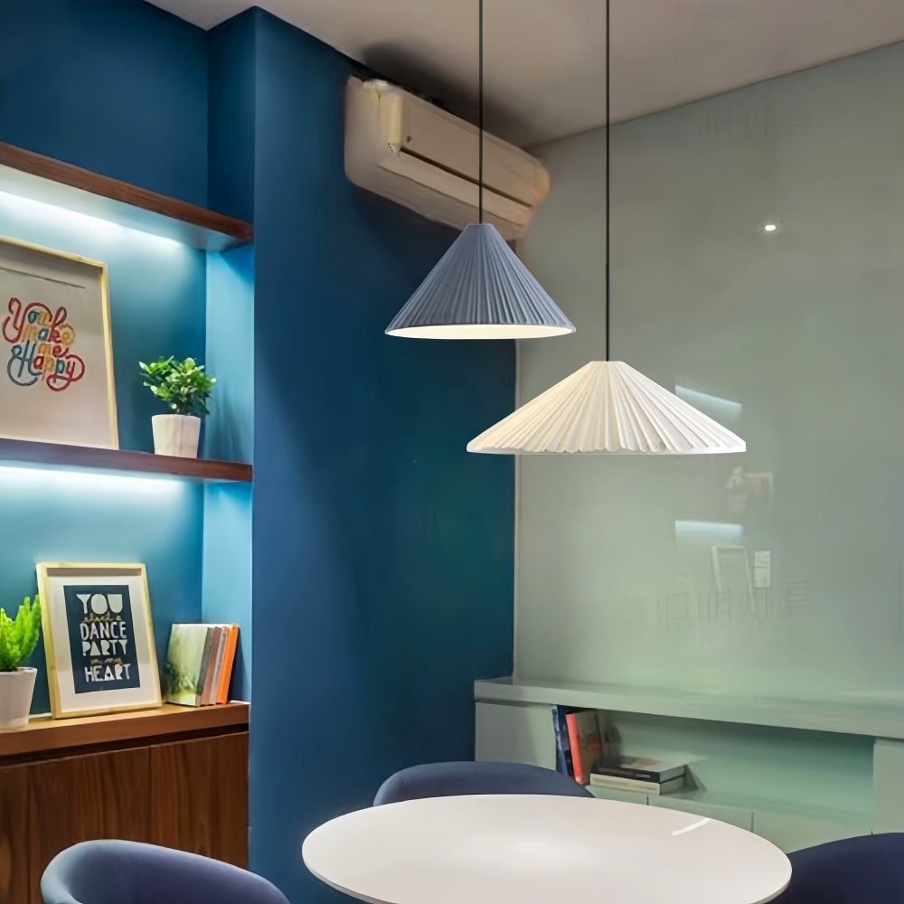 Nordic Style Modern Minimalist Low Saturation Colored Macaron Pendant Light