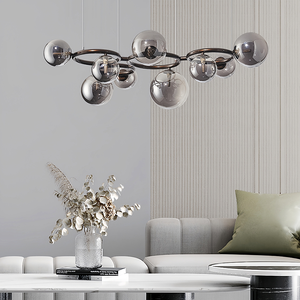 Nordic Style Minimalist Creative Atmospheric Art Living Room Magic Bean Shaped Pendant Light