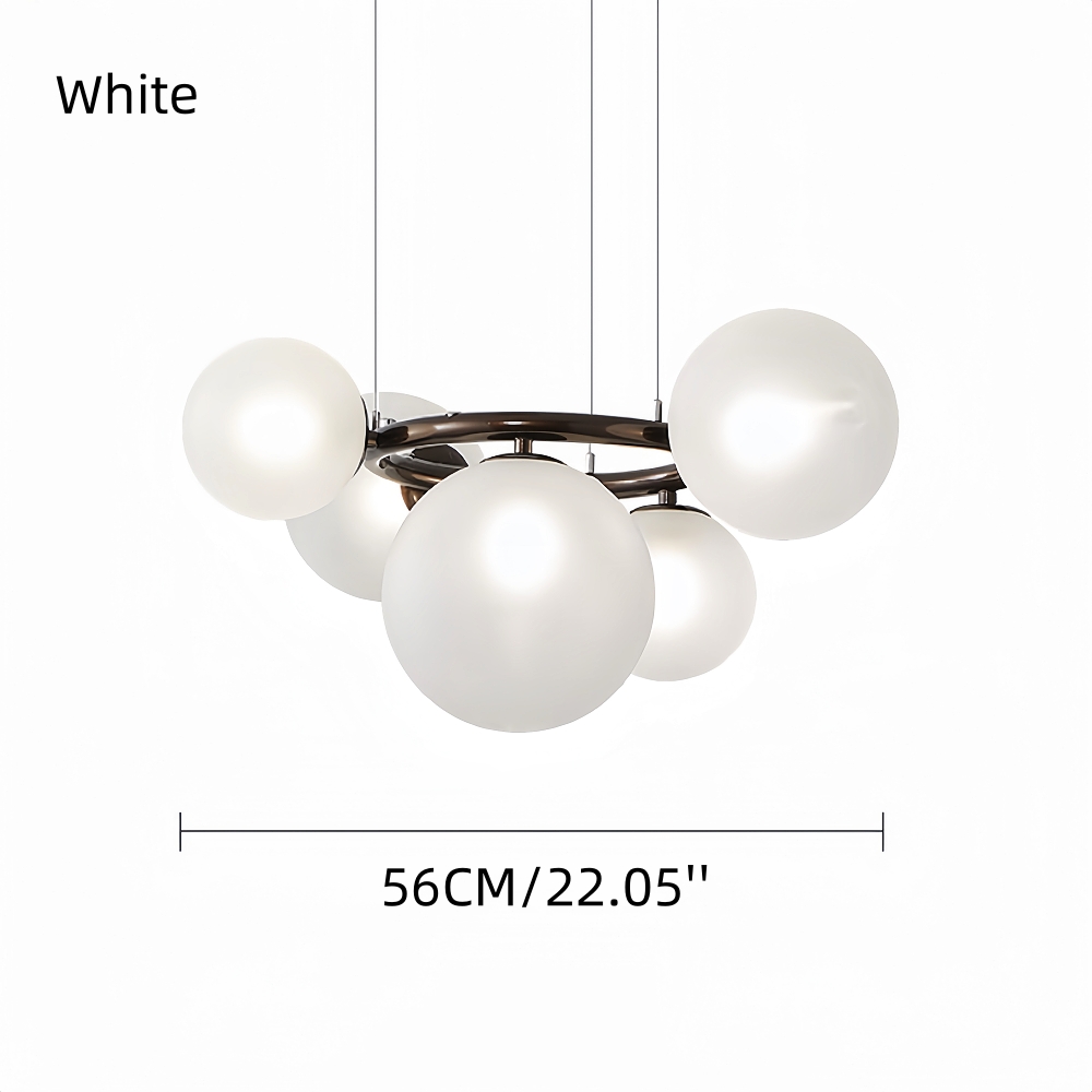 Nordic Style Minimalist Creative Atmospheric Art Living Room Magic Bean Shaped Pendant Light