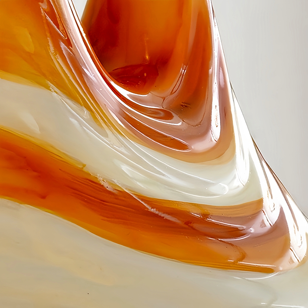  Nordic Painted Horn Pendant Light Adjustable Creative Personalized Artistic Retro Chandelier