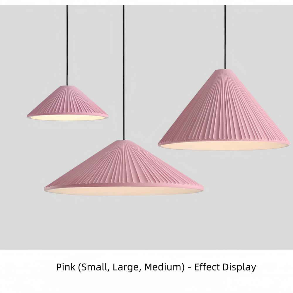 Nordic Style Modern Minimalist Low Saturation Colored Macaron Pendant Light