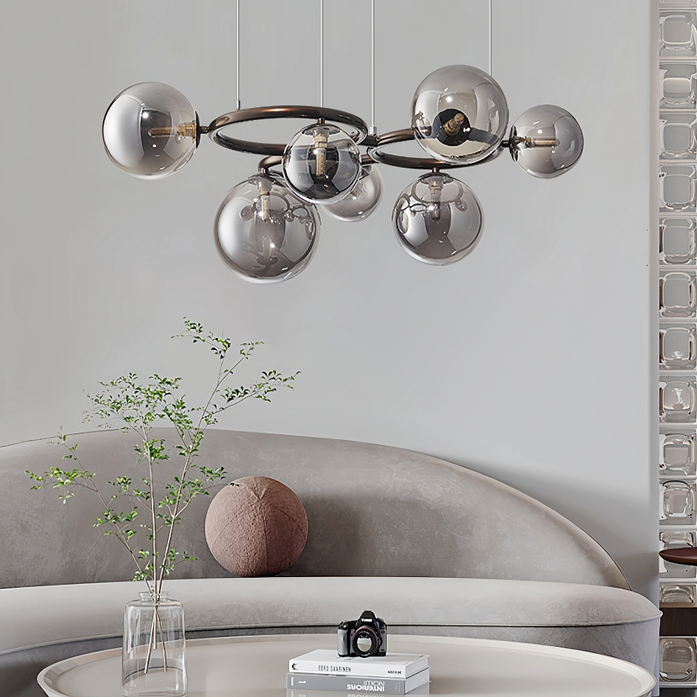 Nordic Style Minimalist Creative Atmospheric Art Living Room Magic Bean Shaped Pendant Light