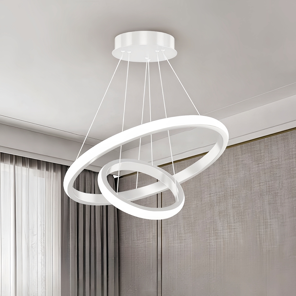 Modern Personalized And Minimalist Circular LED Pendant Light