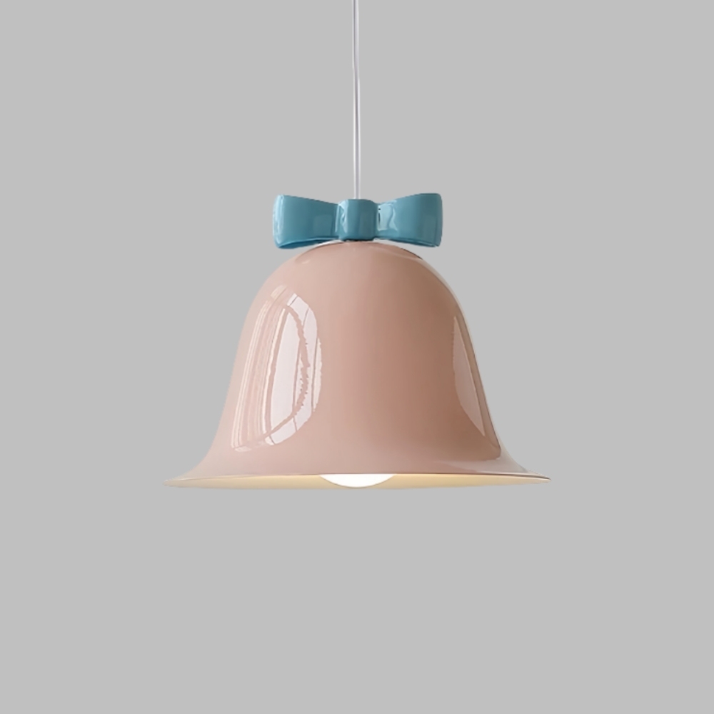 Nordic Creative Restaurant Bell Light Modern Simple Bow Pendant Light