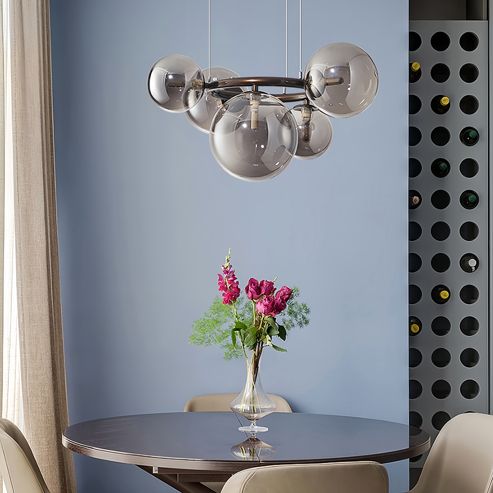 Nordic Style Minimalist Creative Atmospheric Art Living Room Magic Bean Shaped Pendant Light